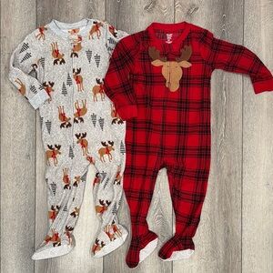 2T Carter's Christmas Pajama Set